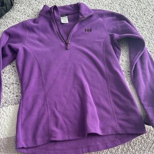 Helly Hansen Vibrant Purple Half-Zip Fleece